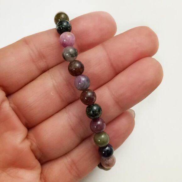 Urban Outfitters | 2 Mixed Tourmaline Beaded Bracelet OS - Picture 4 of 7